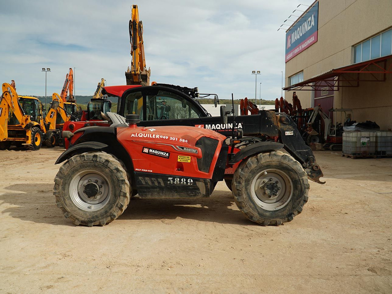 MANITOU MLT733.115 - رافعة تلسكوبية: صور 4 MANITOU MLT733.115 - رافعة تلسكوبية: صور 4