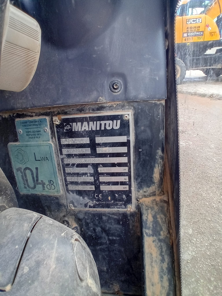 رافعة تلسكوبية MANITOU MT625 H: صور 10