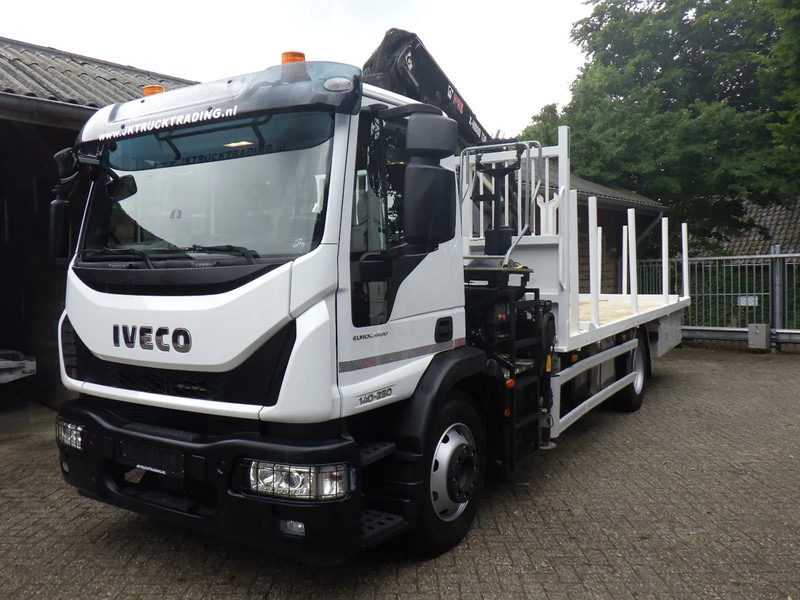 Iveco EuroCargo 140 250 / 6 cilinder / Manual / Bladgeveerd / Hiab X-HIDUO 158 / Radiografisch / Drilling / Winch - شاحنة كرين: صور 1 Iveco EuroCargo 140 250 / 6 cilinder / Manual / Bladgeveerd / Hiab X-HIDUO 158 / Radiografisch / Drilling / Winch - شاحنة كرين: صور 1