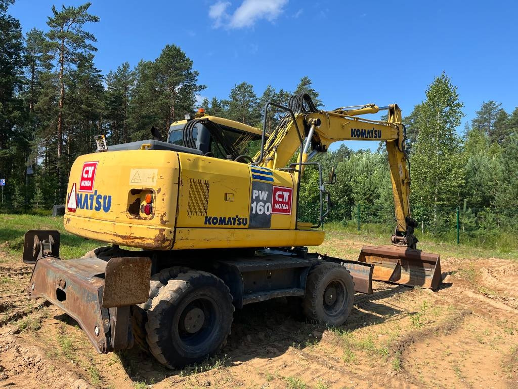 Komatsu PW 160-7 - حفارة على عجلات: صور 3 Komatsu PW 160-7 - حفارة على عجلات: صور 3