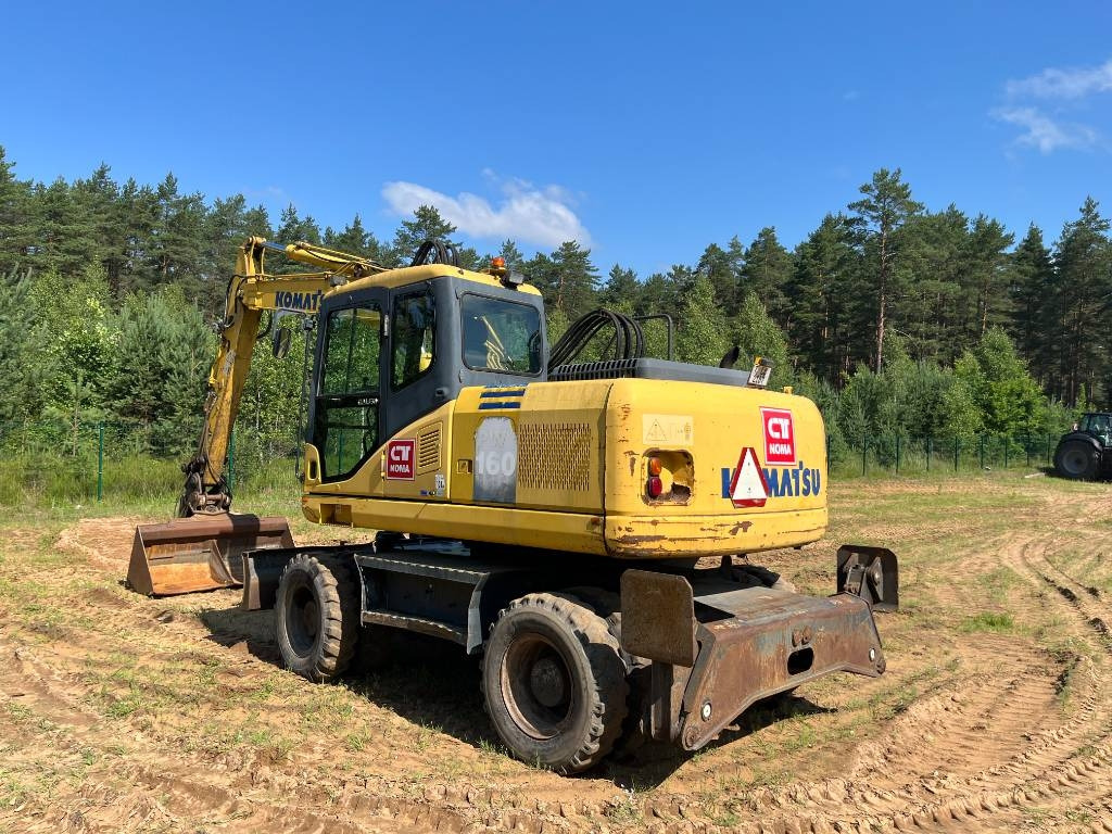 Komatsu PW 160-7 - حفارة على عجلات: صور 4 Komatsu PW 160-7 - حفارة على عجلات: صور 4