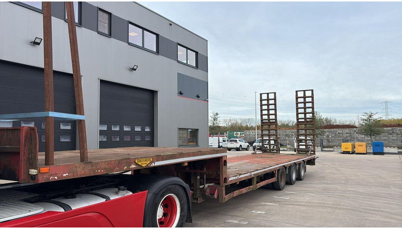 Broshuis broshuis (GOOD TIRES / 39 TONS / BELGIAN TRAILER) - عربة مسطحة منخفضة نصف مقطورة: صور 1 Broshuis broshuis (GOOD TIRES / 39 TONS / BELGIAN TRAILER) - عربة مسطحة منخفضة نصف مقطورة: صور 1