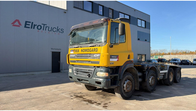 DAF CF 85.360 (BOITE MANUELLE / MANUAL GEARBOX / BIG HUB / GRAND PONT / LAMES / 8X4) - الشاسيه شاحنة: صور 1 DAF CF 85.360 (BOITE MANUELLE / MANUAL GEARBOX / BIG HUB / GRAND PONT / LAMES / 8X4) - الشاسيه شاحنة: صور 1