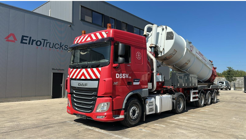 DAF XF 460 (17500L / IPSAM VACUUM + HIGH PRESSURE / BELGIAN TRUCK + TRAILER / TOP CONDITION) - فراغ شاحنة: صور 1 DAF XF 460 (17500L / IPSAM VACUUM + HIGH PRESSURE / BELGIAN TRUCK + TRAILER / TOP CONDITION) - فراغ شاحنة: صور 1