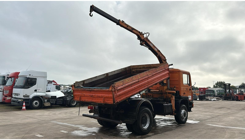 MAN 17.192 (4X4 / BIG AXLE / STEEL SUSPENSION / 8 TON CRANE) - قلابات, شاحنة كرين: صور 5 MAN 17.192 (4X4 / BIG AXLE / STEEL SUSPENSION / 8 TON CRANE) - قلابات, شاحنة كرين: صور 5