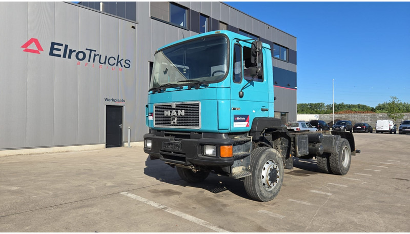 MAN 19.342 (4X4 / ALLRAD / AUXILAIRY / EURO 2 / FULL STEEL SUSP. / LAMES) - الشاسيه شاحنة: صور 1 MAN 19.342 (4X4 / ALLRAD / AUXILAIRY / EURO 2 / FULL STEEL SUSP. / LAMES) - الشاسيه شاحنة: صور 1