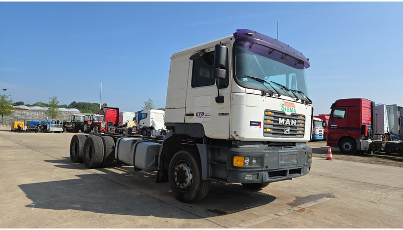 MAN 26.414 (6X4 / 6 CYLINDER / MANUAL GEARBOX / 10 TYRES / LONG CHASSIS / EURO 2) - الشاسيه شاحنة: صور 3 MAN 26.414 (6X4 / 6 CYLINDER / MANUAL GEARBOX / 10 TYRES / LONG CHASSIS / EURO 2) - الشاسيه شاحنة: صور 3