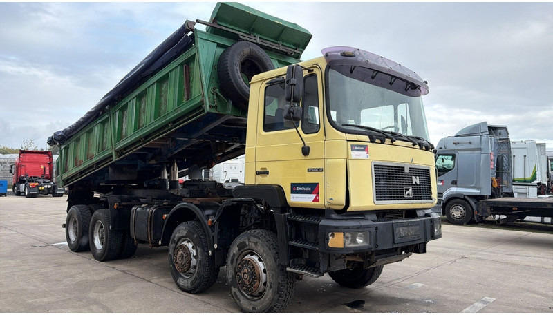 MAN 35.402 (8X8 / BIG AXLES / GRAND PONT / LAMES / STEEL SUSP. / 6 CYLINDER) - قلابات: صور 3 MAN 35.402 (8X8 / BIG AXLES / GRAND PONT / LAMES / STEEL SUSP. / 6 CYLINDER) - قلابات: صور 3