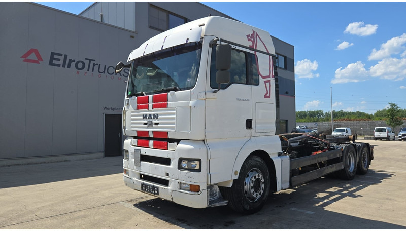 MAN TGA 26.440 (MANUAL GEARBOX / FRONT STEEL / 6X2 / BOITE MANUELLE / DEVANT LAMES) - الشاسيه شاحنة: صور 1 MAN TGA 26.440 (MANUAL GEARBOX / FRONT STEEL / 6X2 / BOITE MANUELLE / DEVANT LAMES) - الشاسيه شاحنة: صور 1