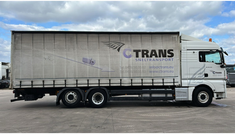 MAN TGX 26.400 (EURO 6 / 6X2 / LIFT / HAYON / BELGIAN TRUCK / GUTE ZUSTAND !! / 8.40 BOX LENGTH) - شاحنة ستارة: صور 4 MAN TGX 26.400 (EURO 6 / 6X2 / LIFT / HAYON / BELGIAN TRUCK / GUTE ZUSTAND !! / 8.40 BOX LENGTH) - شاحنة ستارة: صور 4
