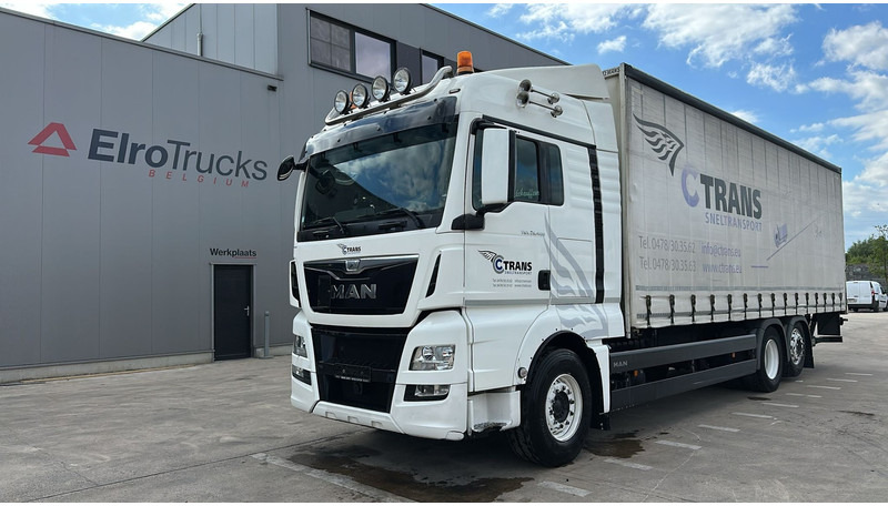 MAN TGX 26.400 (EURO 6 / 6X2 / LIFT / HAYON / BELGIAN TRUCK / GUTE ZUSTAND !! / 8.40 BOX LENGTH) - شاحنة ستارة: صور 1 MAN TGX 26.400 (EURO 6 / 6X2 / LIFT / HAYON / BELGIAN TRUCK / GUTE ZUSTAND !! / 8.40 BOX LENGTH) - شاحنة ستارة: صور 1