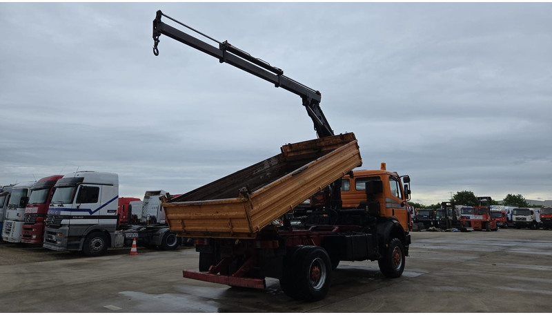 Mercedes-Benz SK 1735 (V8 2X TURBO / 4X4 / PARFAIT ETAT !!!! / GRUE / LAMES / GRAND PONT / TOP CONDITION !!!) - قلابات, شاحنة كرين: صور 5 Mercedes-Benz SK 1735 (V8 2X TURBO / 4X4 / PARFAIT ETAT !!!! / GRUE / LAMES / GRAND PONT / TOP CONDITION !!!) - قلابات, شاحنة كرين: صور 5