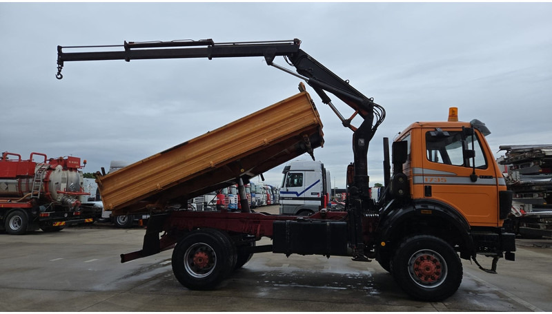 Mercedes-Benz SK 1735 (V8 2X TURBO / 4X4 / PARFAIT ETAT !!!! / GRUE / LAMES / GRAND PONT / TOP CONDITION !!!) - قلابات, شاحنة كرين: صور 4 Mercedes-Benz SK 1735 (V8 2X TURBO / 4X4 / PARFAIT ETAT !!!! / GRUE / LAMES / GRAND PONT / TOP CONDITION !!!) - قلابات, شاحنة كرين: صور 4