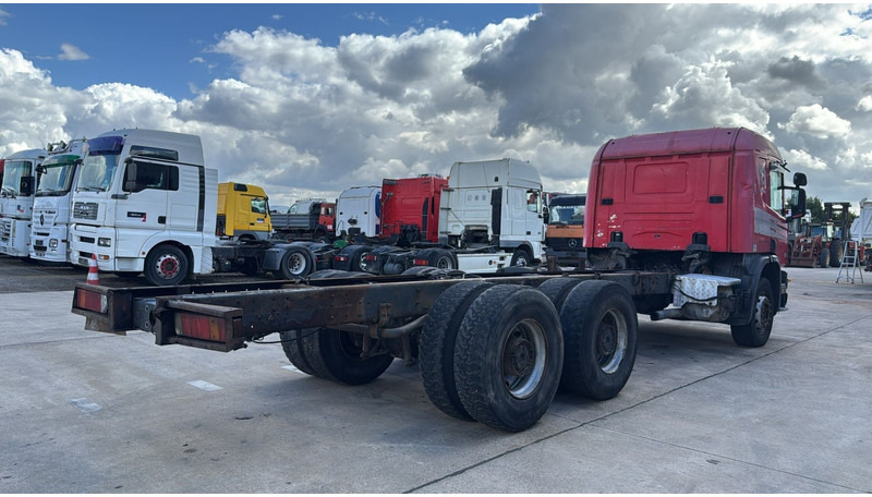 Scania 114 - 380 (6X4 / GRAND PONT / LAMES / BIG AXLE / STEEL SUSP. / BOITE MANUELLE / MANUAL GEARBOX) - الشاسيه شاحنة: صور 4 Scania 114 - 380 (6X4 / GRAND PONT / LAMES / BIG AXLE / STEEL SUSP. / BOITE MANUELLE / MANUAL GEARBOX) - الشاسيه شاحنة: صور 4