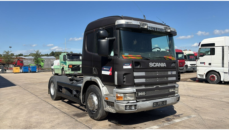 Scania 124 - 360 (MANUAL PUMP / POMPE MANUELLE / BOITE MANUELLE / MANUAL GEARBOX) - شاحنة جرار: صور 2 Scania 124 - 360 (MANUAL PUMP / POMPE MANUELLE / BOITE MANUELLE / MANUAL GEARBOX) - شاحنة جرار: صور 2