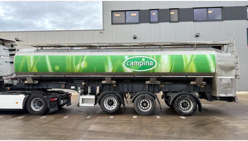 TURBO'S HOET OC/3AT/39 (29500 LITER / MILK / MILCHE / LAIT / WATER / 2X STEERING AXLE / 2X LENKASCHEN) - نصف مقطورة صهريج: صور 5 TURBO'S HOET OC/3AT/39 (29500 LITER / MILK / MILCHE / LAIT / WATER / 2X STEERING AXLE / 2X LENKASCHEN) - نصف مقطورة صهريج: صور 5