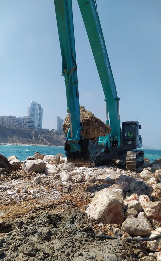 Galen Kobelco SK500 - ذراع الرافعة - حفارة: صور 4 Galen Kobelco SK500 - ذراع الرافعة - حفارة: صور 4