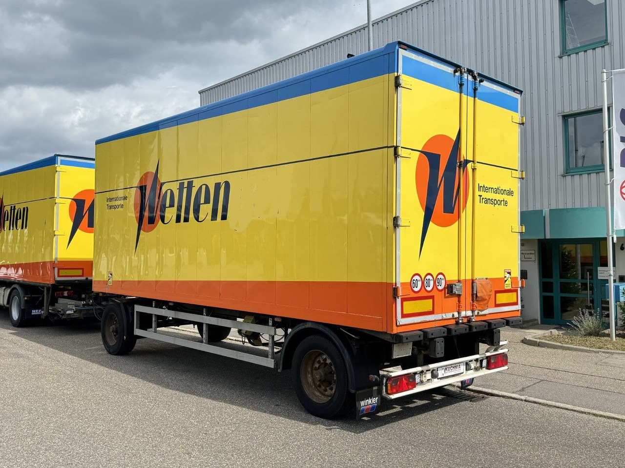 Bachert 14t Alu-Möbelkoffer 7,2m BPW Luft ZS - بصندوق مغلق مقطورة: صور 3 Bachert 14t Alu-Möbelkoffer 7,2m BPW Luft ZS - بصندوق مغلق مقطورة: صور 3
