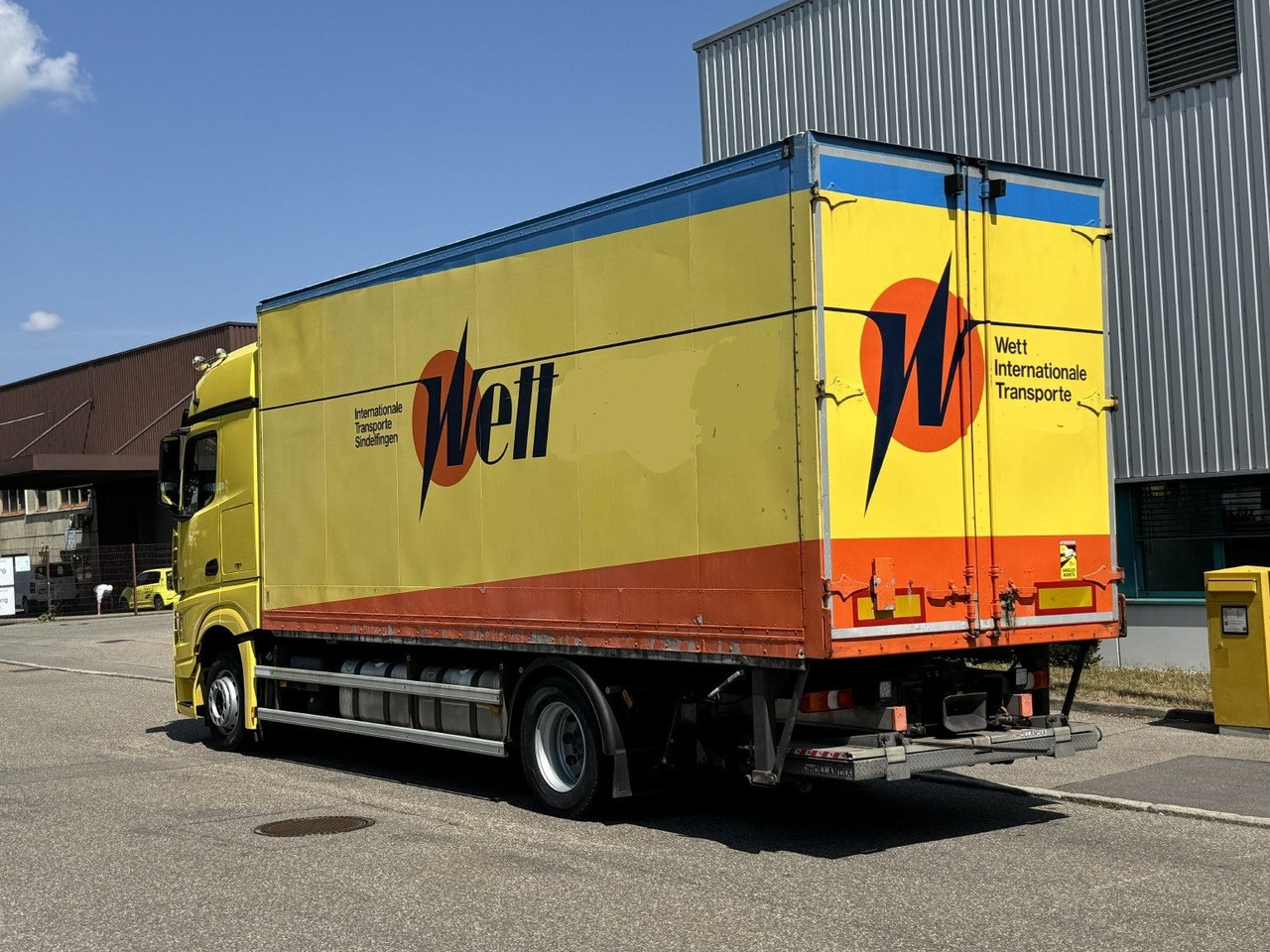 Mercedes-Benz Actros 1845 LL Gr.Haus AWL-Möbelkoffer uLBW - بصندوق مغلق شاحنة: صور 5 Mercedes-Benz Actros 1845 LL Gr.Haus AWL-Möbelkoffer uLBW - بصندوق مغلق شاحنة: صور 5