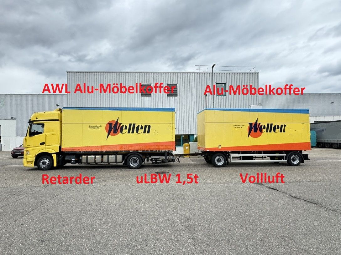 Mercedes-Benz Actros 1848 LL Gr.Haus AWL-Möbelkoffer uLBW - بصندوق مغلق شاحنة: صور 2 Mercedes-Benz Actros 1848 LL Gr.Haus AWL-Möbelkoffer uLBW - بصندوق مغلق شاحنة: صور 2