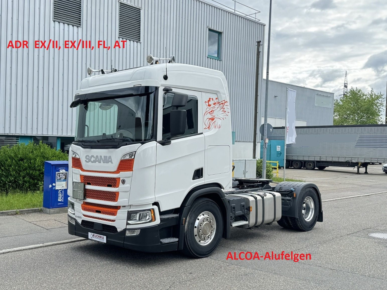 Scania R 450 ADR FL AT EX/II EX/III Retarder Alcoa TOP - شاحنة جرار: صور 1 Scania R 450 ADR FL AT EX/II EX/III Retarder Alcoa TOP - شاحنة جرار: صور 1