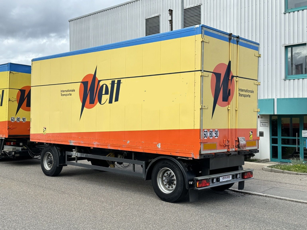 Genkopf 14t Alu-Möbelkoffer 7,1m BPW Luft ZS - بصندوق مغلق مقطورة: صور 1 Genkopf 14t Alu-Möbelkoffer 7,1m BPW Luft ZS - بصندوق مغلق مقطورة: صور 1