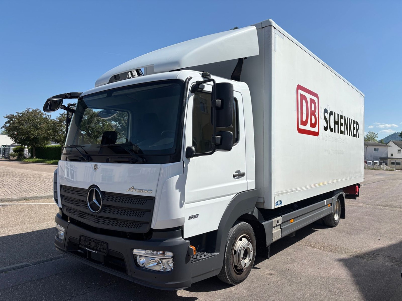 Mercedes-Benz Atego III 818L, Euro-6, Klima, LBW, Ladung1986kg - بصندوق مغلق شاحنة: صور 1 Mercedes-Benz Atego III 818L, Euro-6, Klima, LBW, Ladung1986kg - بصندوق مغلق شاحنة: صور 1