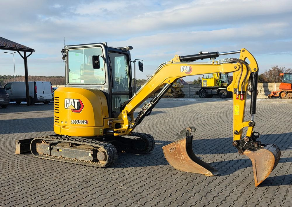 Caterpillar 303.5E2 CR, 2021 ROK, 1100 MTH - حفارة مصغرة: صور 1 Caterpillar 303.5E2 CR, 2021 ROK, 1100 MTH - حفارة مصغرة: صور 1