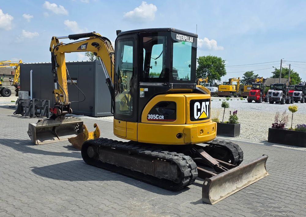 Caterpillar 305C CR, 2006 ROK, 5600 MTH, 2 ŁYŻKI - حفارة مصغرة: صور 4 Caterpillar 305C CR, 2006 ROK, 5600 MTH, 2 ŁYŻKI - حفارة مصغرة: صور 4