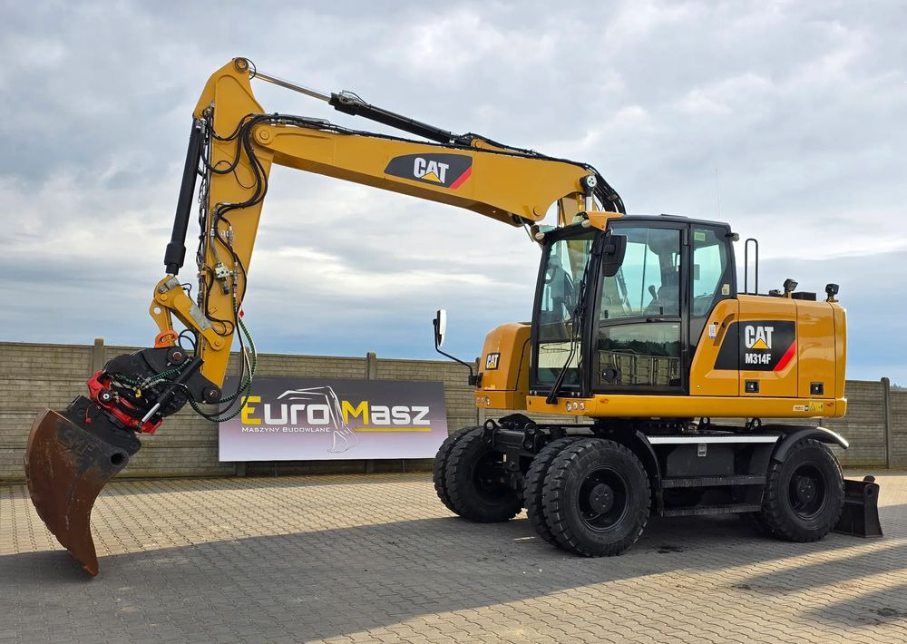 Caterpillar M314F, 2016 ROK, GŁOWICA ROTOTILT, 4400 MTH - حفارة على عجلات: صور 2 Caterpillar M314F, 2016 ROK, GŁOWICA ROTOTILT, 4400 MTH - حفارة على عجلات: صور 2