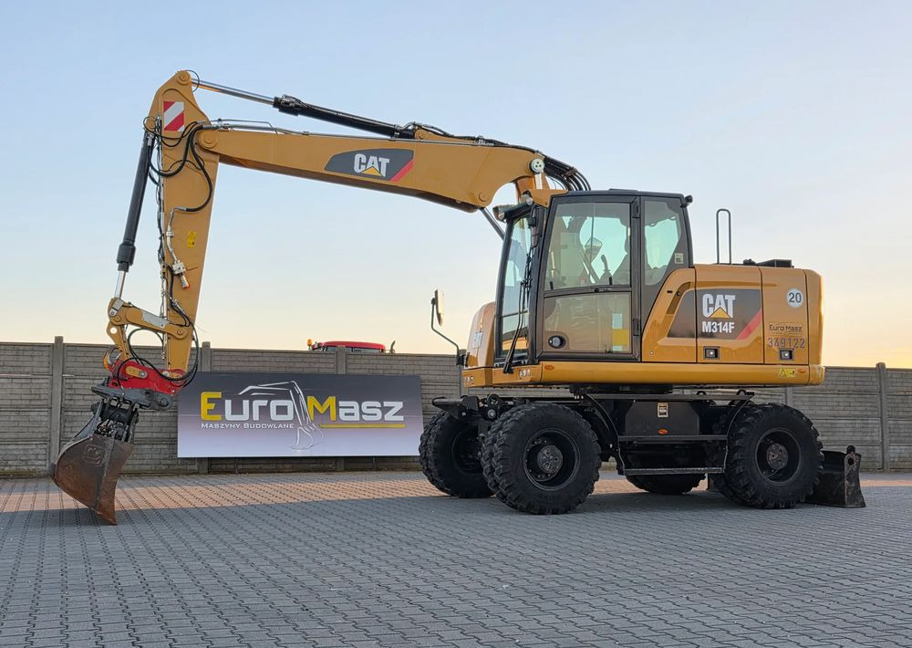 Caterpillar M314F, 2018 ROK, 4200 MTH, 2 ŁYŻKI - حفارة على عجلات: صور 1 Caterpillar M314F, 2018 ROK, 4200 MTH, 2 ŁYŻKI - حفارة على عجلات: صور 1