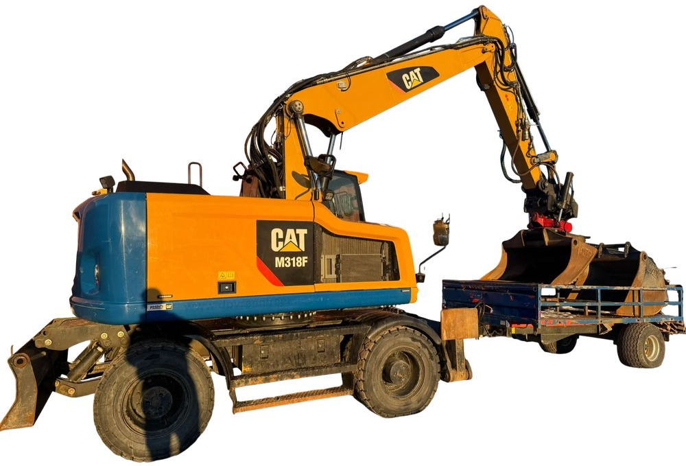 Caterpillar M318F, 2018 ROK, PODPORY + PŁUG, ROTOTILT - حفارة على عجلات: صور 4 Caterpillar M318F, 2018 ROK, PODPORY + PŁUG, ROTOTILT - حفارة على عجلات: صور 4