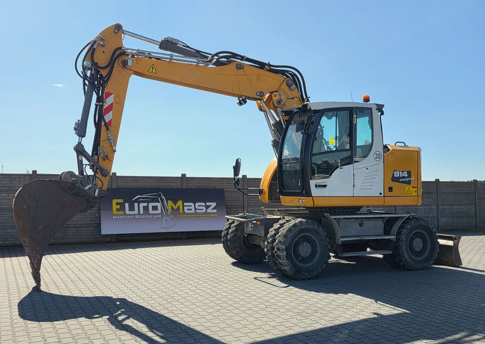 Liebherr A914 COMPACT, 2015 ROK, SW 48 szybkozłącze - حفارة على عجلات: صور 1 Liebherr A914 COMPACT, 2015 ROK, SW 48 szybkozłącze - حفارة على عجلات: صور 1