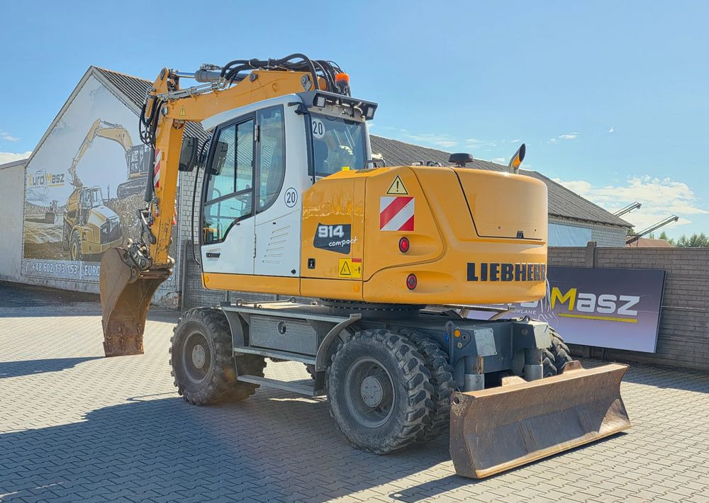 Liebherr A914 COMPACT, 2015 ROK, SW 48 szybkozłącze - حفارة على عجلات: صور 3 Liebherr A914 COMPACT, 2015 ROK, SW 48 szybkozłącze - حفارة على عجلات: صور 3