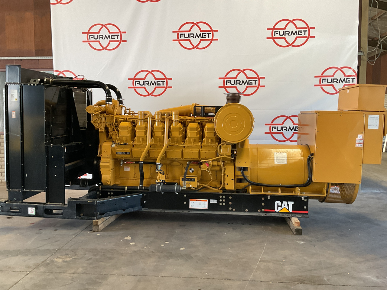 مجموعة المولدات Caterpillar 3512HD, 1275KVA Generatorset. Like brand new. Low standby hours.: صور 1