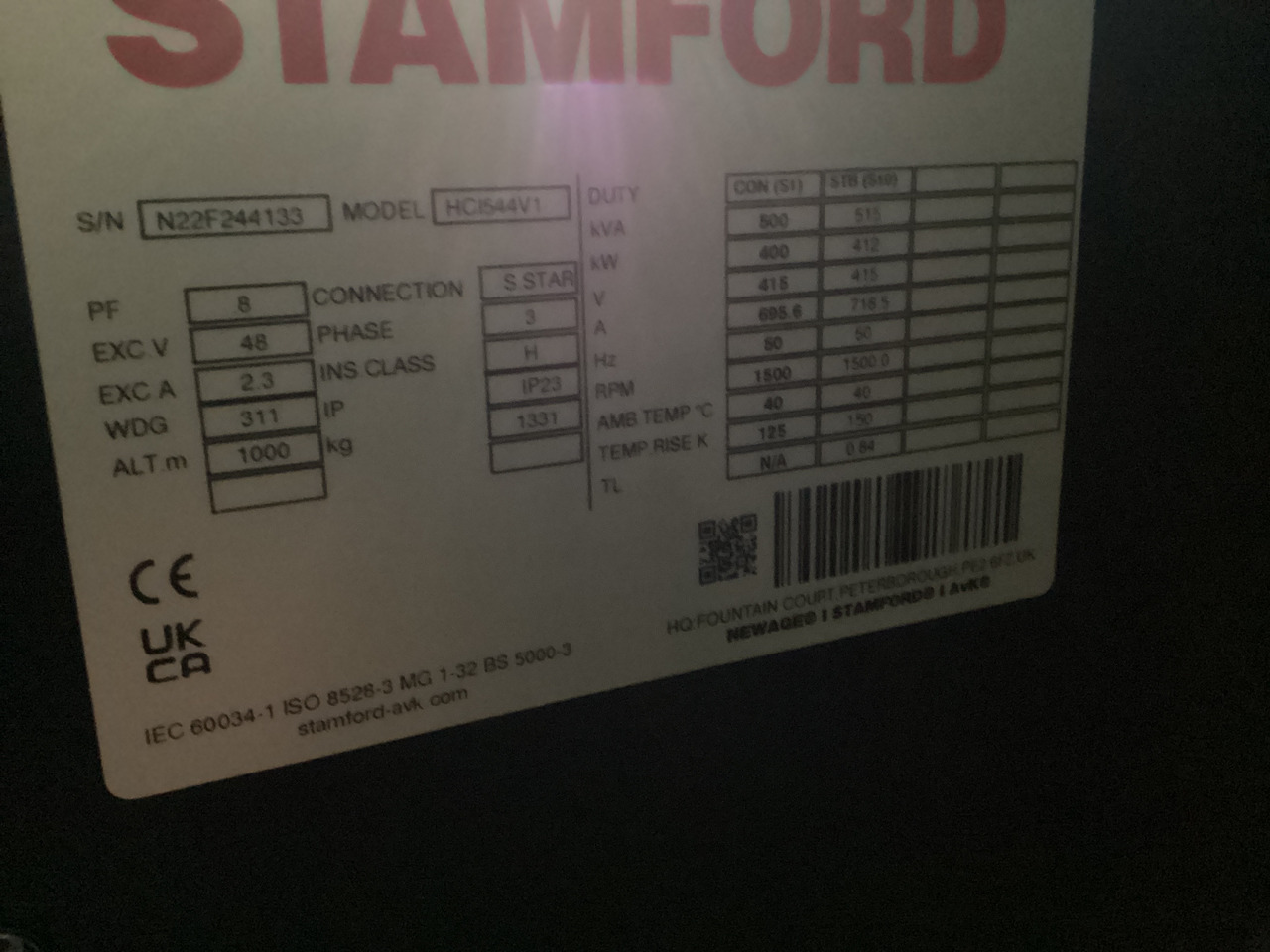 Volvo 515KVA generatorset Kohler. Brand New. - مجموعة المولدات: صور 5 Volvo 515KVA generatorset Kohler. Brand New. - مجموعة المولدات: صور 5