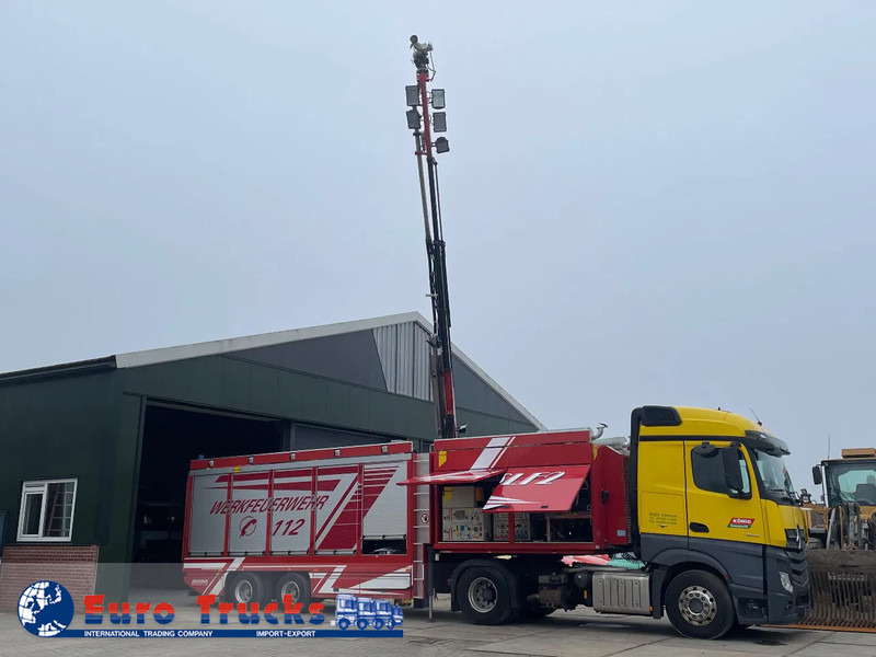 Mercedes-Benz Special trailer/brandweer/fire departement/feuerwehr/sapeur pompiers - المطافئ: صور 1 Mercedes-Benz Special trailer/brandweer/fire departement/feuerwehr/sapeur pompiers - المطافئ: صور 1