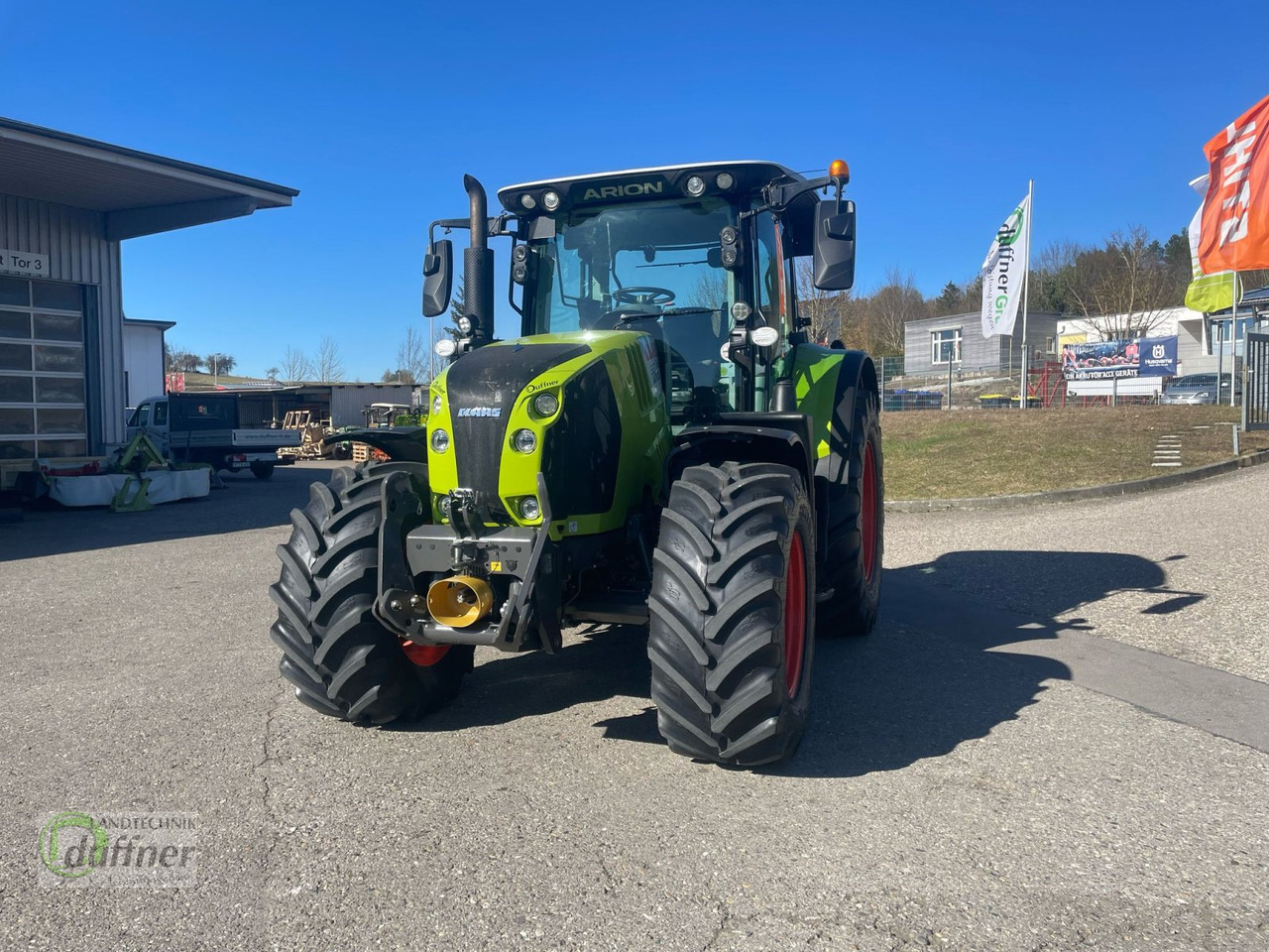 CLAAS Arion 550 CEBIS CMATIC - جرار: صور 2 CLAAS Arion 550 CEBIS CMATIC - جرار: صور 2