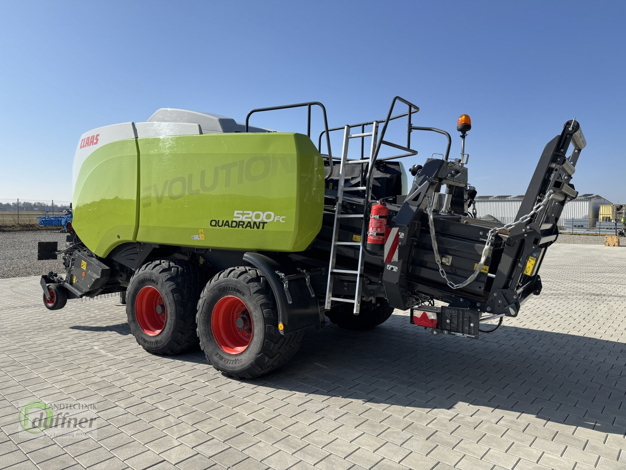 CLAAS Quadrant 5200 FC Evolution - مكبس البالات المستطيله: صور 4 CLAAS Quadrant 5200 FC Evolution - مكبس البالات المستطيله: صور 4