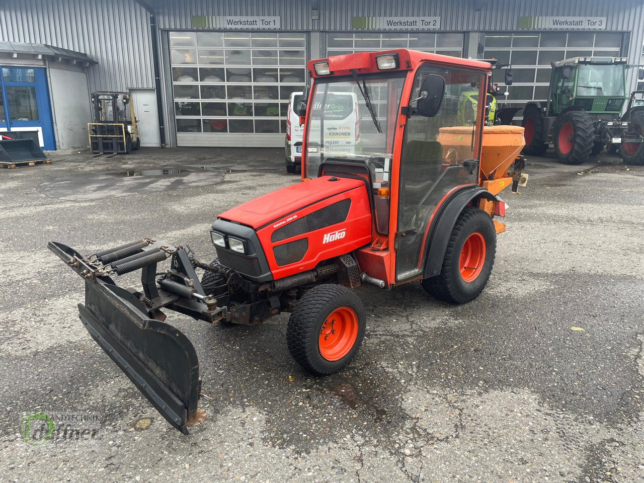 Hako Hakotrac 3000 DA - جرارات البلدية: صور 2 Hako Hakotrac 3000 DA - جرارات البلدية: صور 2