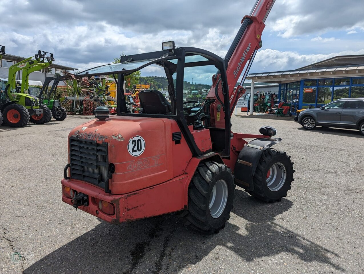 Schäffer 460 T - جرافة ذات عجلات تلسكوبية, لودر مفصلي صغير: صور 4 Schäffer 460 T - جرافة ذات عجلات تلسكوبية, لودر مفصلي صغير: صور 4