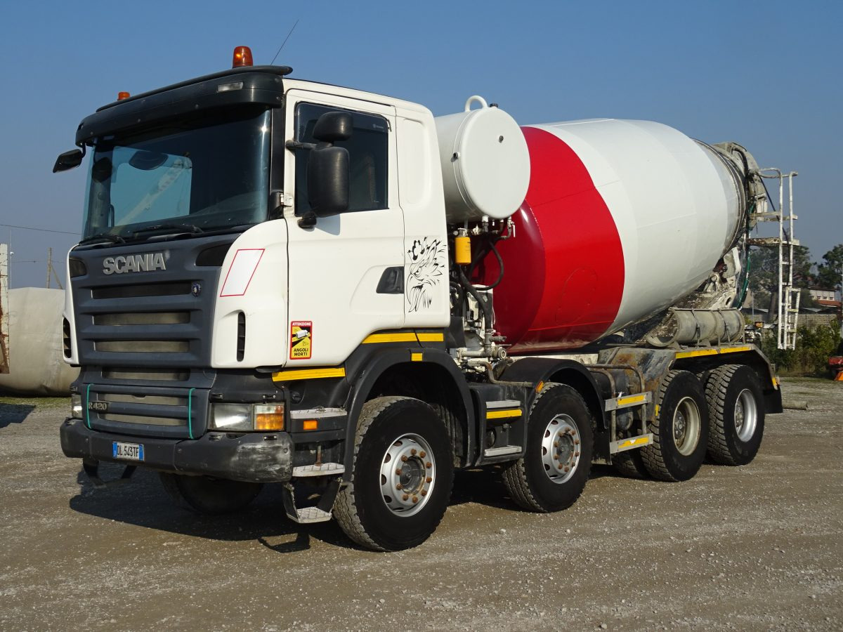 SCANIA R420 8X4 ARMEC HY120 - شاحنة خلاطة خرسانة: صور 1 SCANIA R420 8X4 ARMEC HY120 - شاحنة خلاطة خرسانة: صور 1