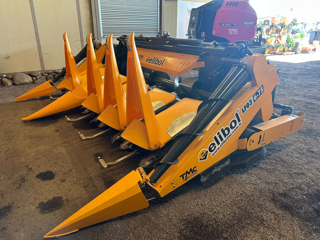 ELİBOL LF03 / 6-75 6 ROWS FOLDABLE CORN HEADER - حصادات الذرة: صور 1 ELİBOL LF03 / 6-75 6 ROWS FOLDABLE CORN HEADER - حصادات الذرة: صور 1
