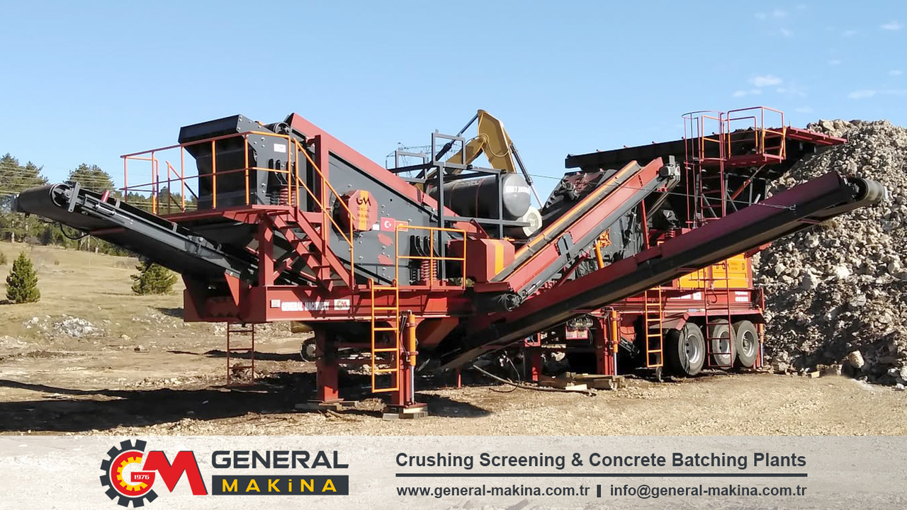 General Makina 01 Series Mobile Crushing and Screening Plant - كسارة متحركه: صور 2 General Makina 01 Series Mobile Crushing and Screening Plant - كسارة متحركه: صور 2