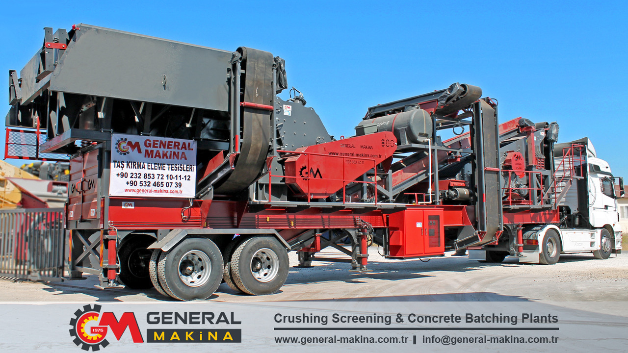 General Makina 800 Series Mobile Impact Crusher Plant - كسارة التصادمية: صور 1 General Makina 800 Series Mobile Impact Crusher Plant - كسارة التصادمية: صور 1