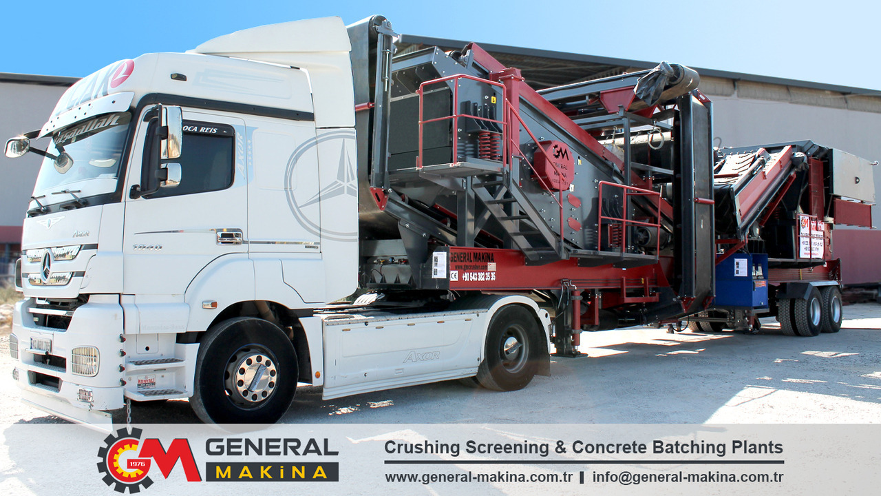 General Makina 800 Series Mobile Impact Crusher Plant - كسارة التصادمية: صور 3 General Makina 800 Series Mobile Impact Crusher Plant - كسارة التصادمية: صور 3