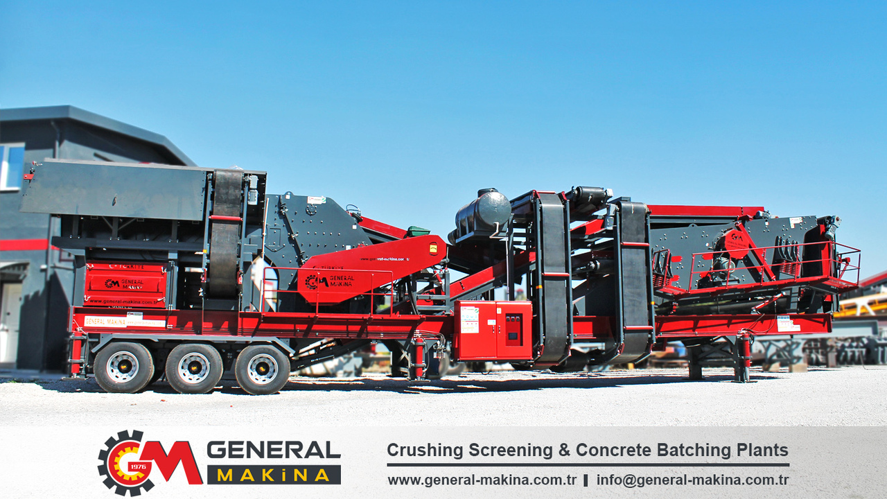 General Makina High Capacity Mobile Crusher Plant for Sale - كسارة متحركه: صور 1 General Makina High Capacity Mobile Crusher Plant for Sale - كسارة متحركه: صور 1