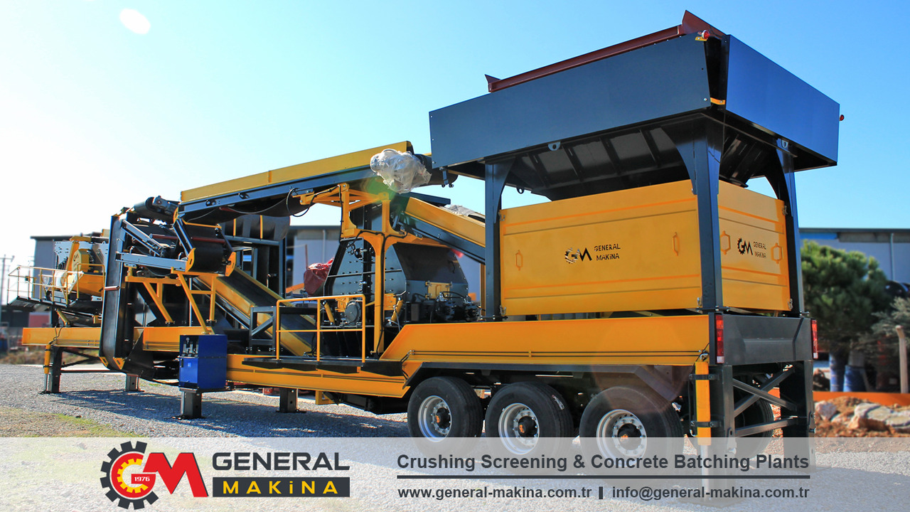 General Makina Mobile Tertiary Impact Crusher Plant - كسارة التصادمية: صور 1 General Makina Mobile Tertiary Impact Crusher Plant - كسارة التصادمية: صور 1