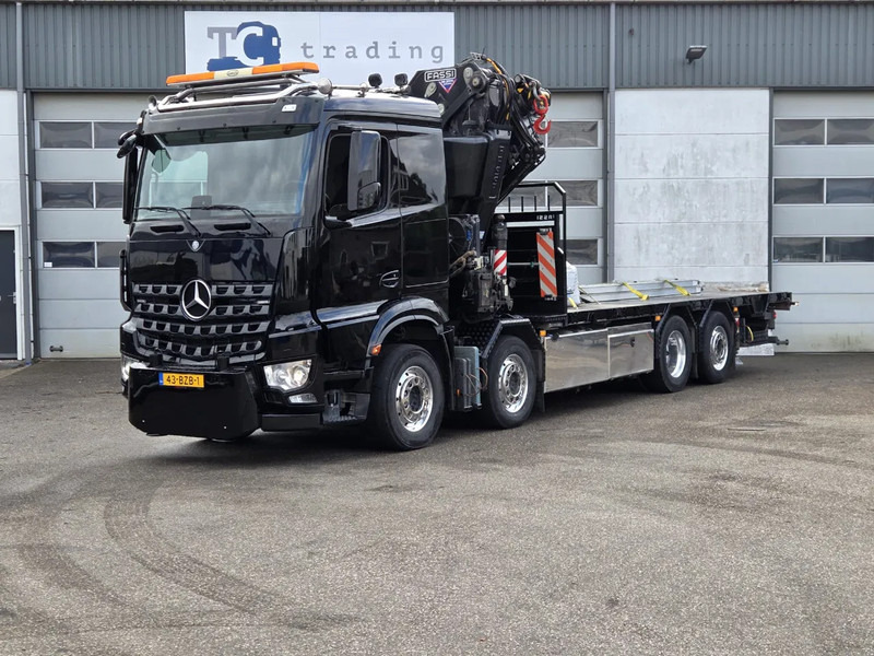 Mercedes-Benz Arocs 8x2 4 Fassi 82TM 2017 euro 6 - شاحنة كرين: صور 4 Mercedes-Benz Arocs 8x2 4 Fassi 82TM 2017 euro 6 - شاحنة كرين: صور 4
