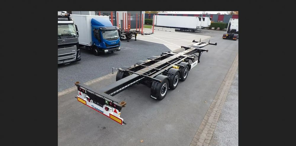 Krone Podkontenerowa - شاحنات الحاويات/ جسم علوي قابل للتغيير نصف مقطورة: صور 1 Krone Podkontenerowa - شاحنات الحاويات/ جسم علوي قابل للتغيير نصف مقطورة: صور 1